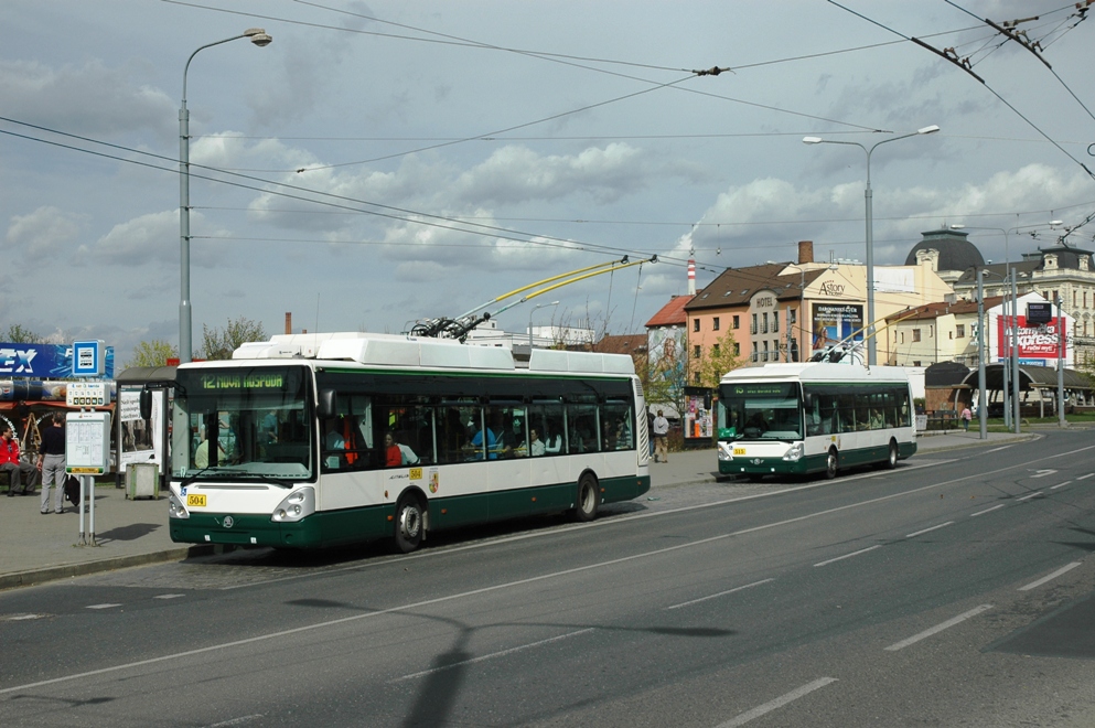 Пльзень, Škoda 24Tr Irisbus Citelis № 504; Пльзень, Škoda 24Tr Irisbus Citelis № 515