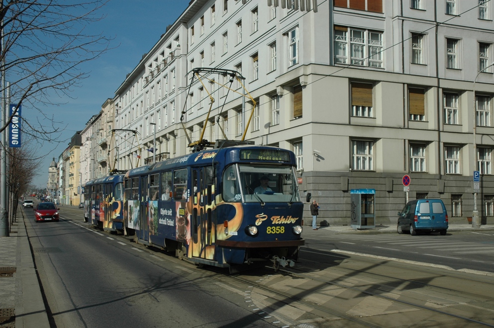 Praha, Tatra T3R.P č. 8358