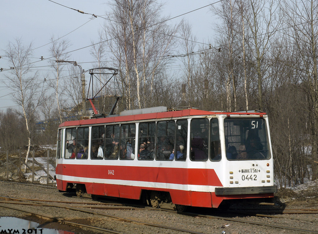 Санкт-Петербург, 71-134К (ЛМ-99К) № 0442