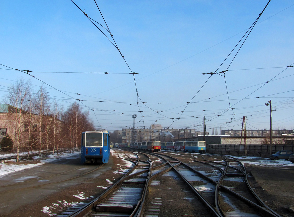 Orsk, 71-608KM Nr 005; Orsk — Tram depo-1