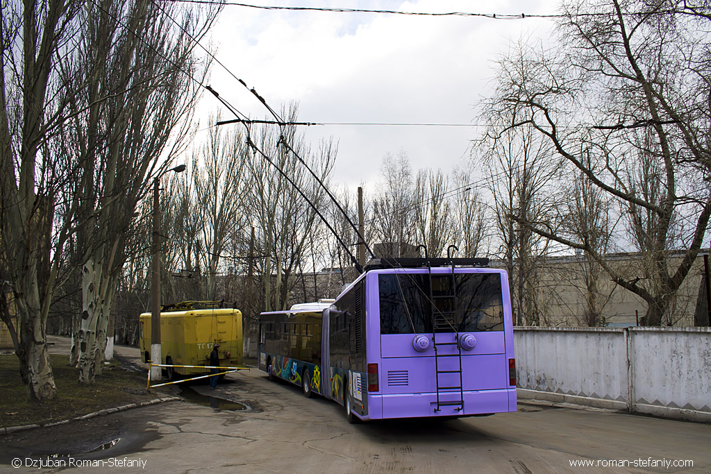 Донецк, ЛАЗ E301A1 № 2302; Донецк — Троллейбусы без номеров