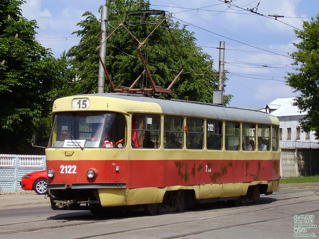Ульяновск, Tatra T3SU (двухдверная) № 2122