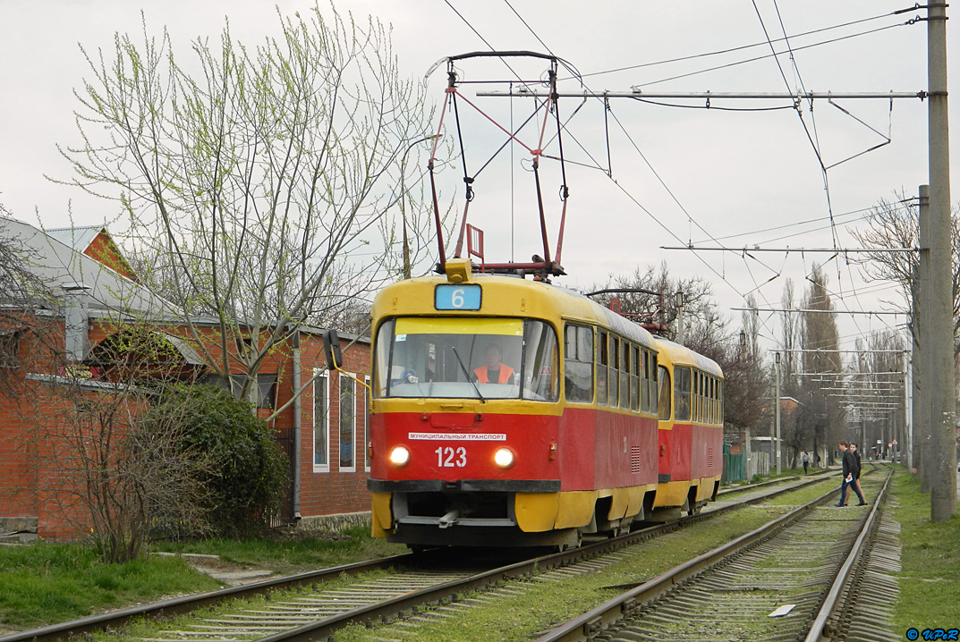 Krasnodar, Tatra T3SU Nr. 123