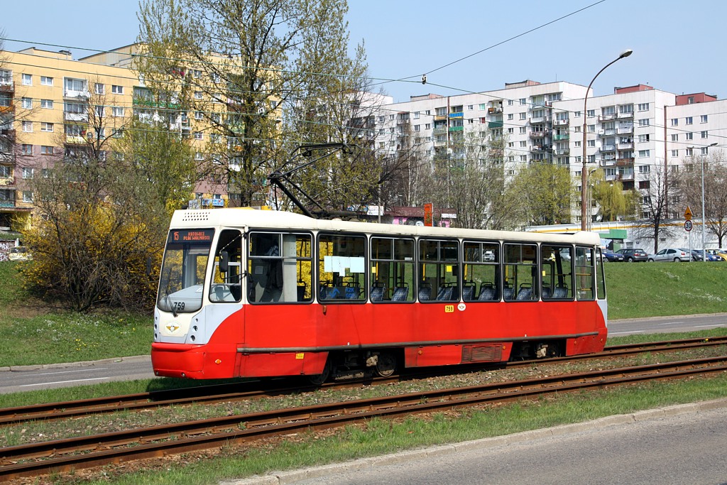 Силезские трамваи, Konstal 105N-2K № 759; Силезские трамваи — Происшествия