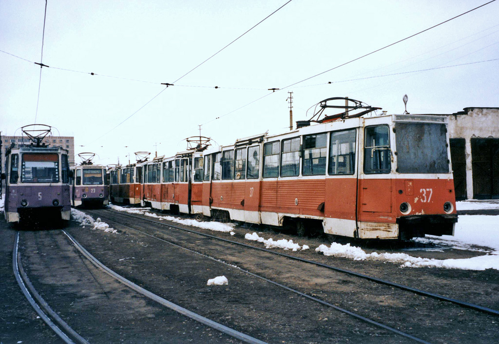 Темиртау, 71-605 (КТМ-5М3) № 37; Темиртау, 71-605 (КТМ-5М3) № 5