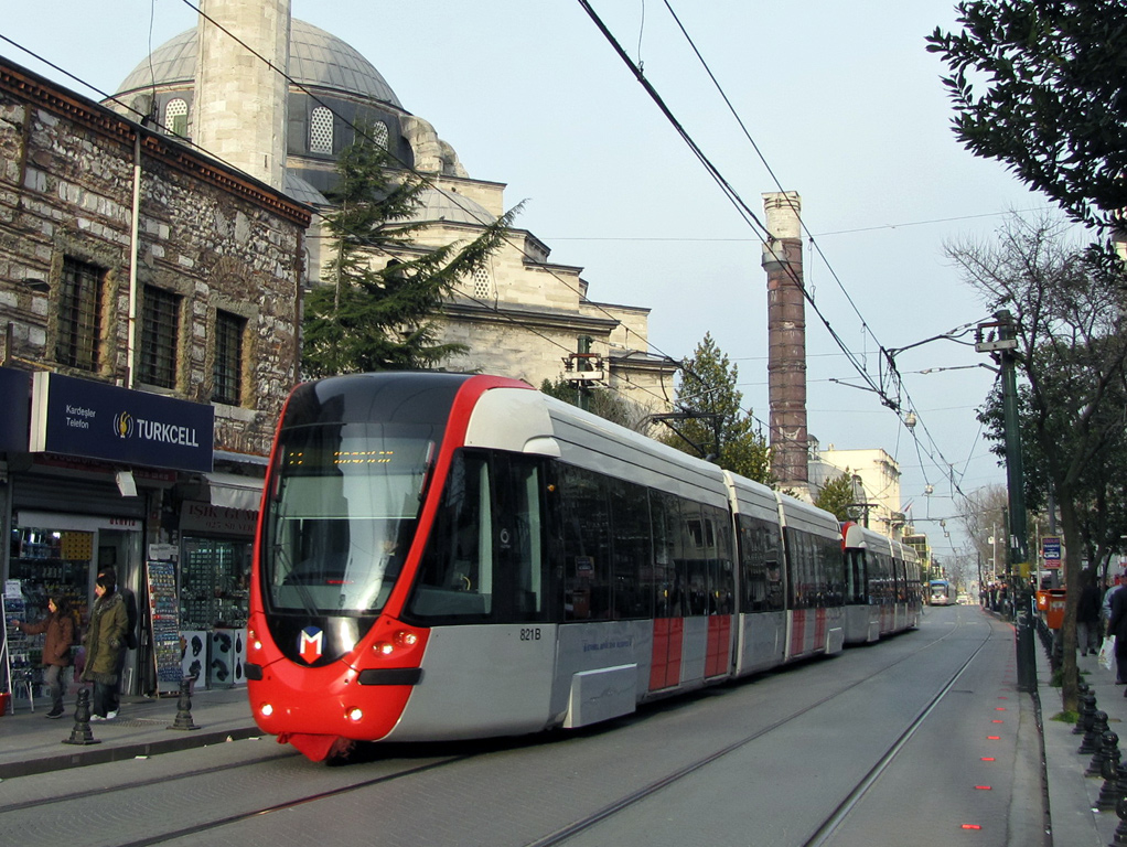 Istanbul, Alstom Citadis 304 № 821