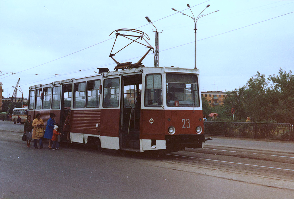 Temirtau, 71-605 (KTM-5M3) Nr. 23; Temirtau — Old photos