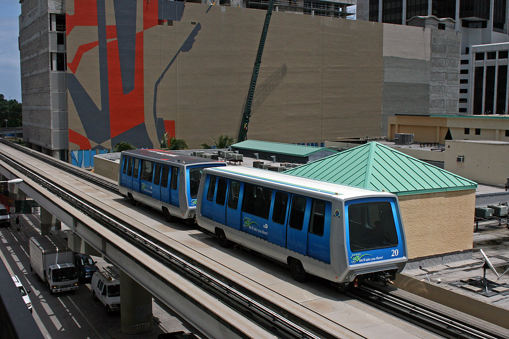 Майами, FL, Adtranz C-100 № 20; Майами, FL — Metromover