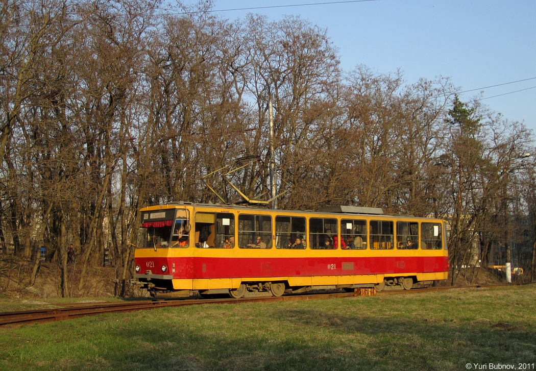 Курск, Tatra T6B5SU № 021