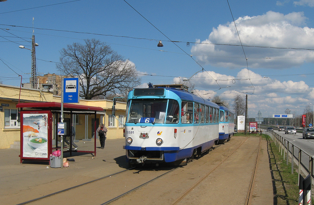 Rīga, Tatra T3A № 51591