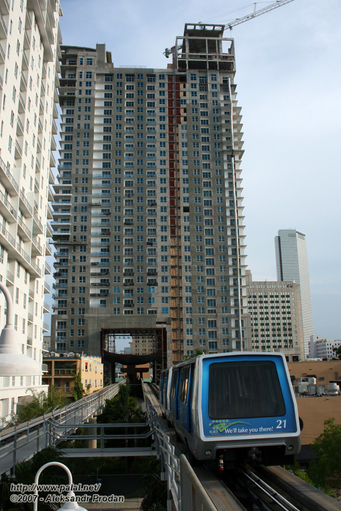 Майами, FL, Adtranz C-100 № 21; Майами, FL — Metromover