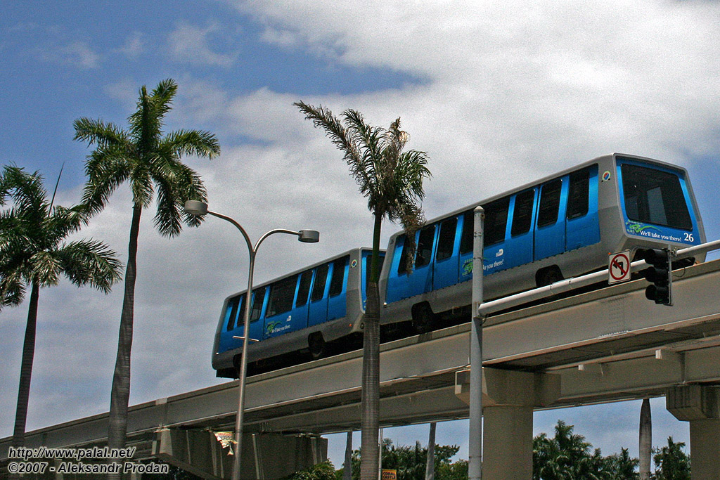 Майами, FL, Adtranz C-100 № 26; Майами, FL — Metromover