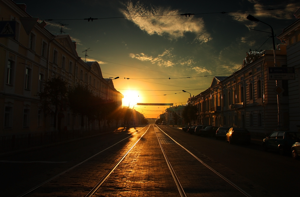 Tver — Closed tram lines