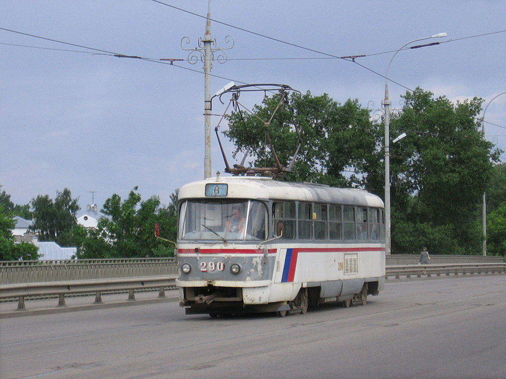Tver, Tatra T3SU # 290; Tver — Tver tramway in the early 2000s (2002 — 2006)