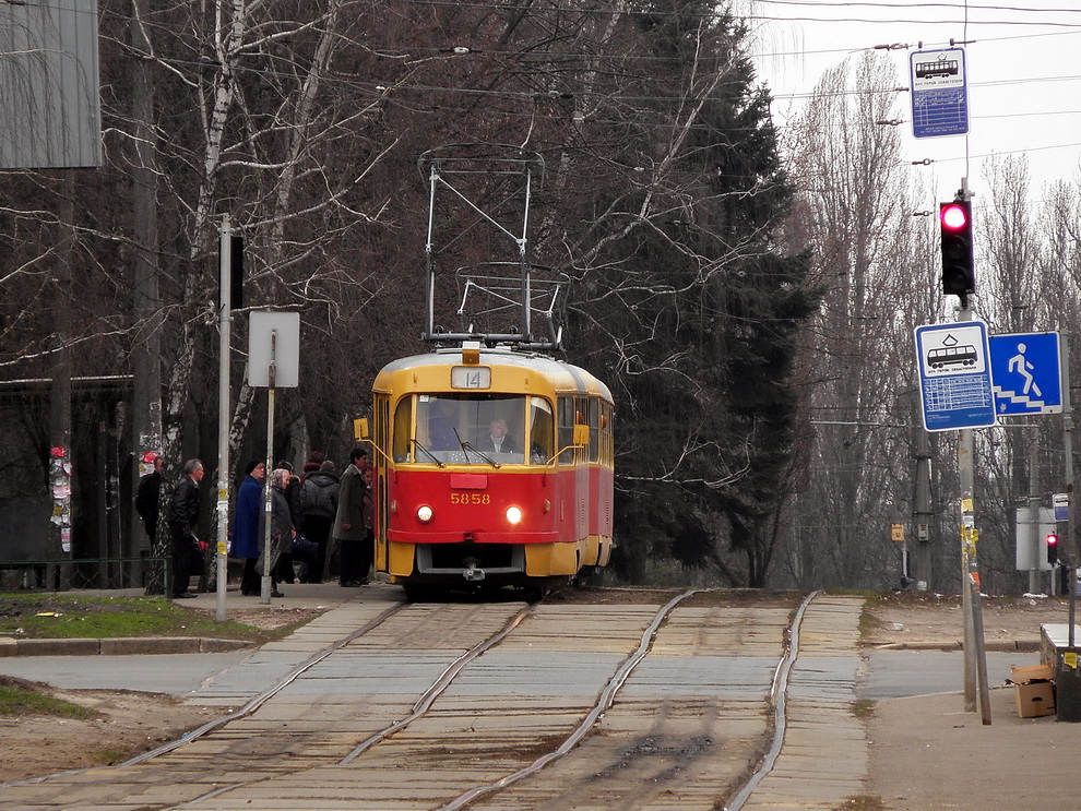 Kiiev, Tatra T3SU № 5858