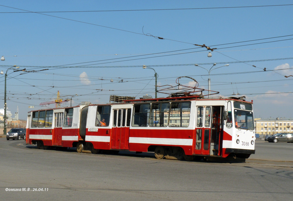 Санкт-Петербург, ЛВС-86К № 3088