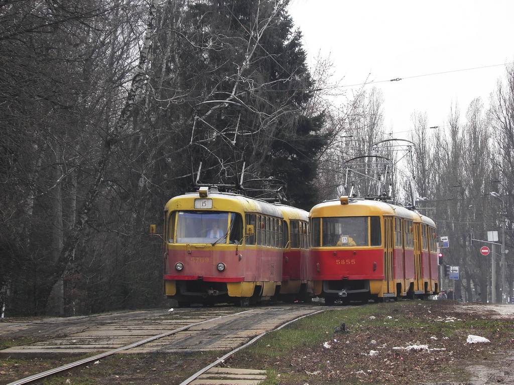 Kijev, Tatra T3SU — 5769; Kijev, Tatra T3SU — 5855