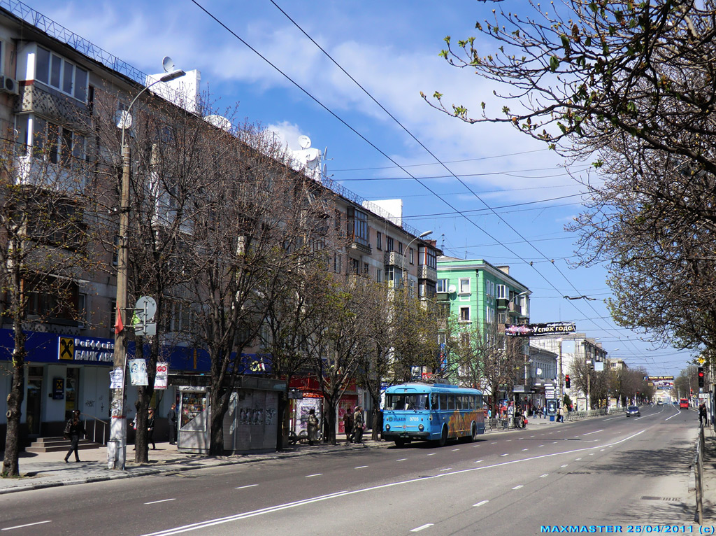 Crimean trolleybus, Škoda 9TrH27 № 3706; Crimean trolleybus — Trolleybus lines