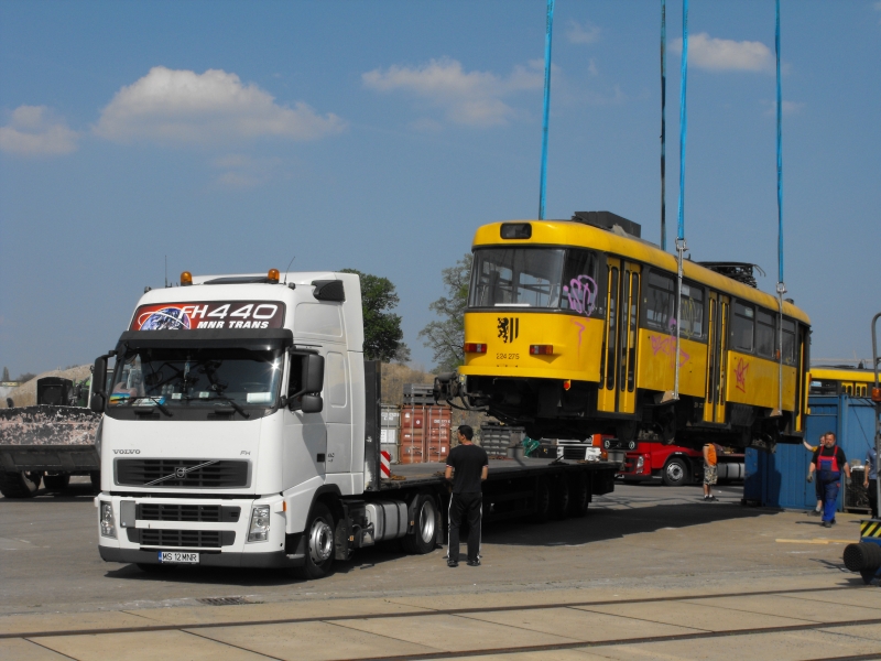 Дрезден, Tatra T4D-MT № 224 275; Дрезден — Отправка трамваев Tatra в Восточную Европу