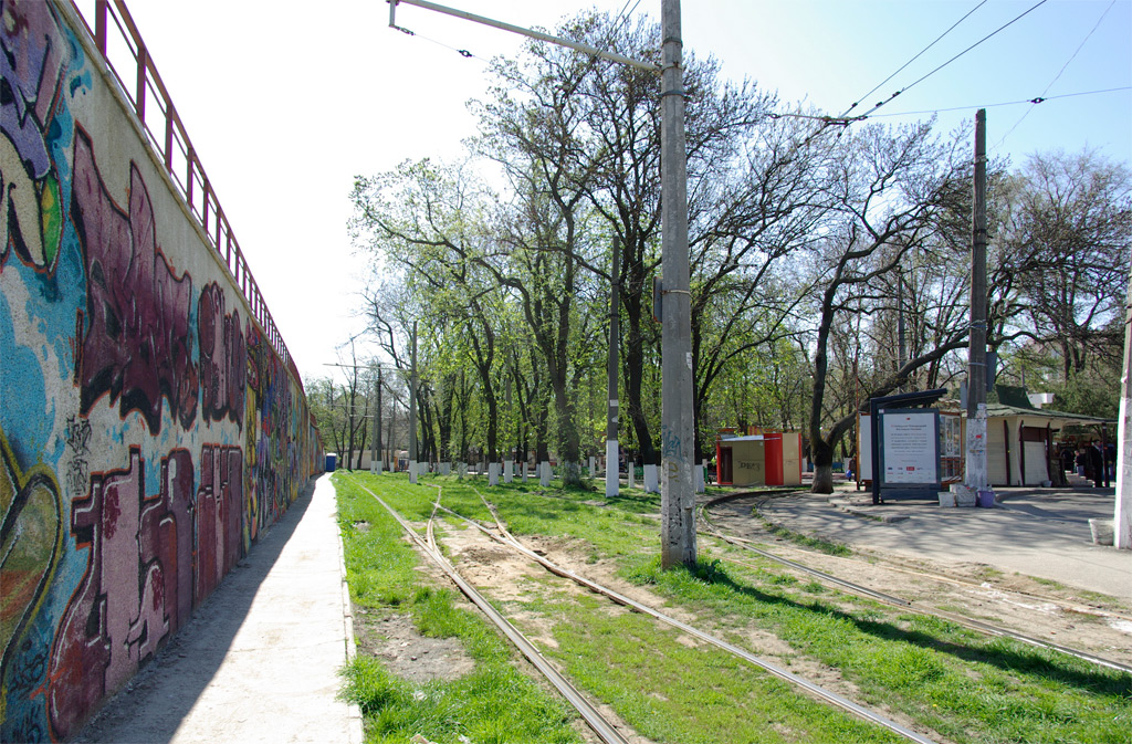 Odessa — Tramway Lines: Frantsuzkiy Boulevard — Arkadiia