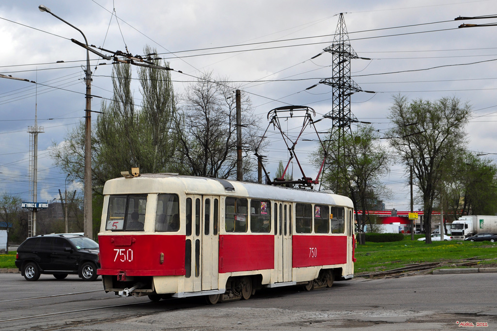 Запоріжжя, Tatra T3SU № 750