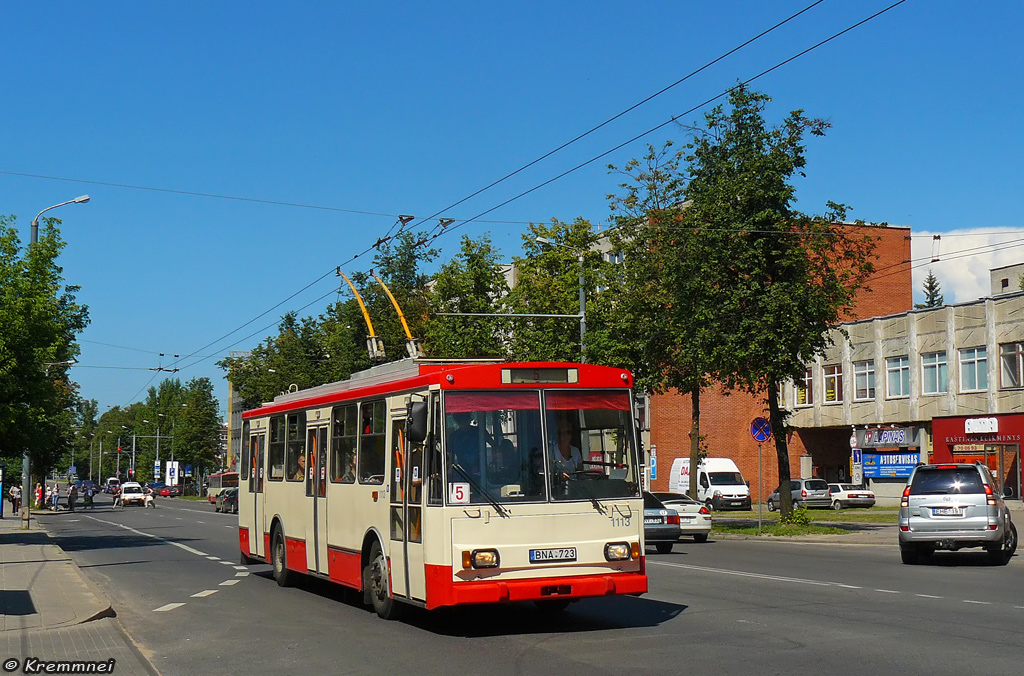 Вилнюс, Škoda 14Tr10/6 № 1113