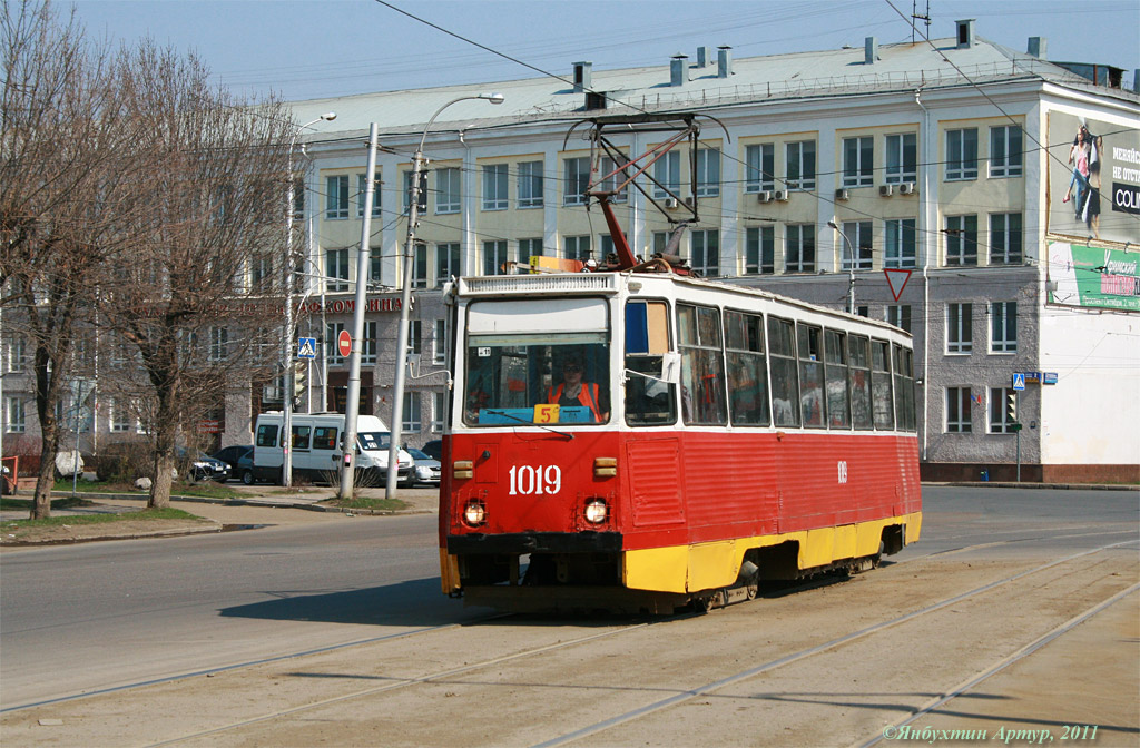 Уфа, 71-605А № 1019