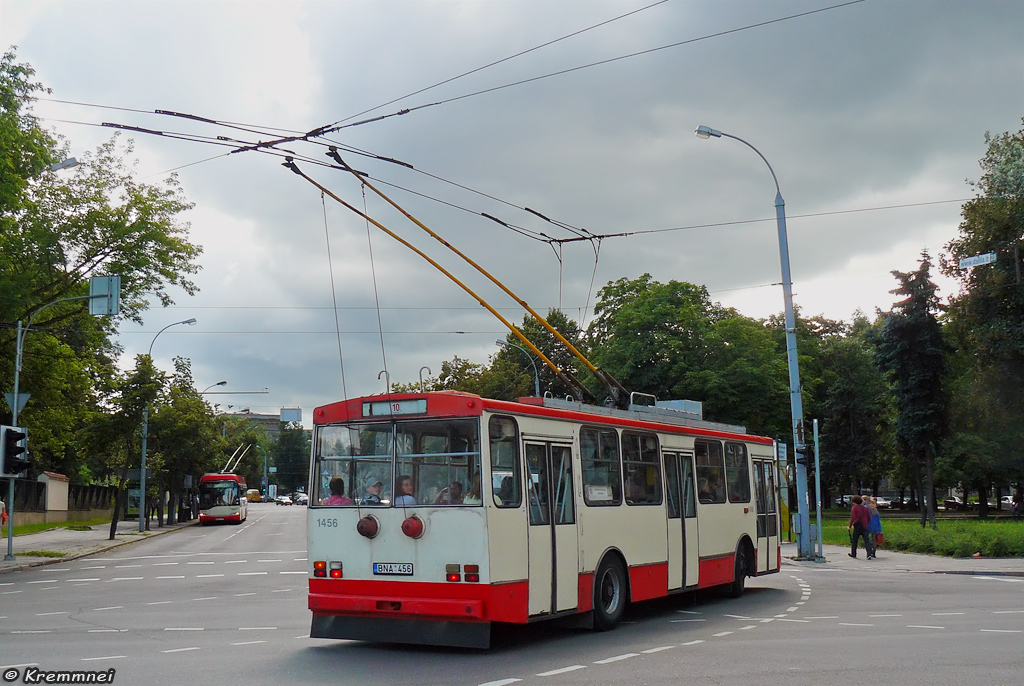 Vilnius, Škoda 14Tr02/6 č. 1456