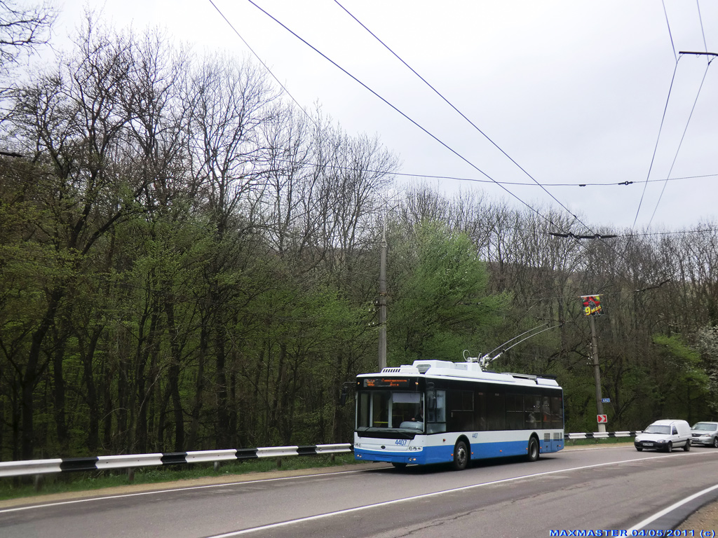 Крымский троллейбус, Богдан Т70115 № 4407