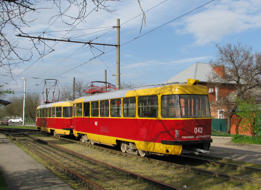 Краснодар, Tatra T3SU № 042