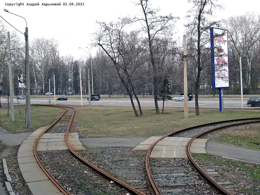 Kyjev — Tramway lines: Podilske depot network — west, south