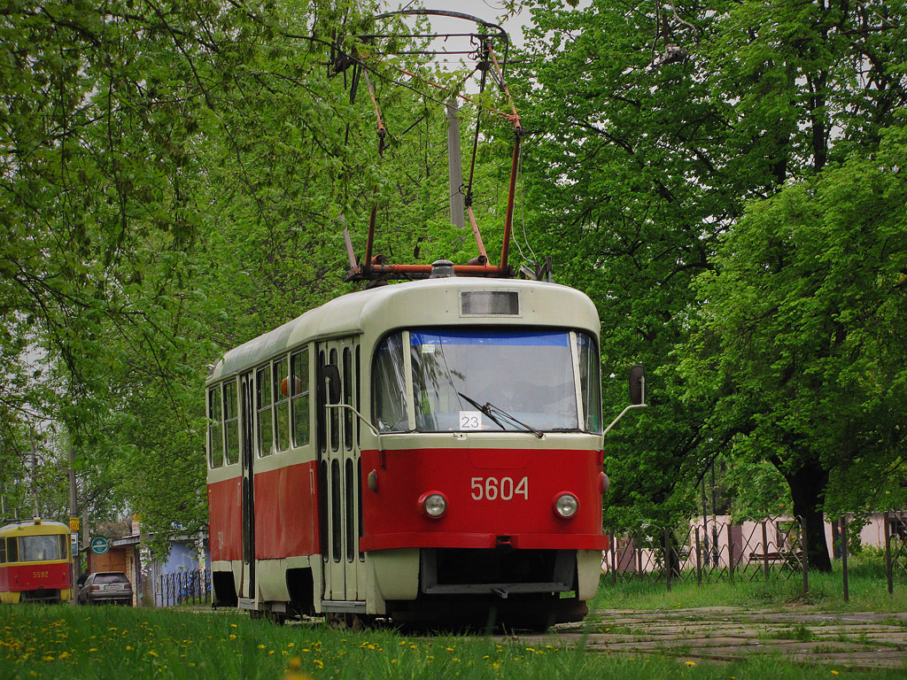 Kyiv, Tatra T3SU № 5604