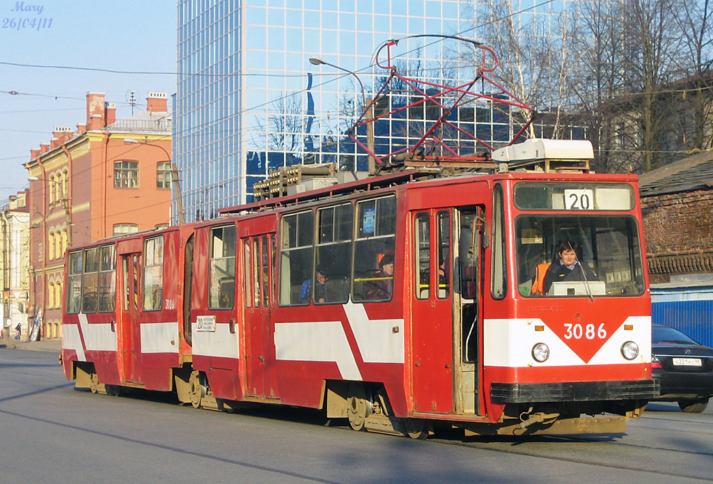 Санкт-Петербург, ЛВС-86К № 3086