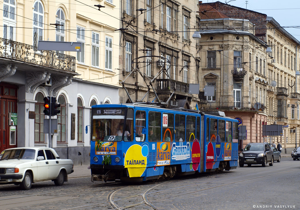 Lviv, Tatra KT4SU # 1015