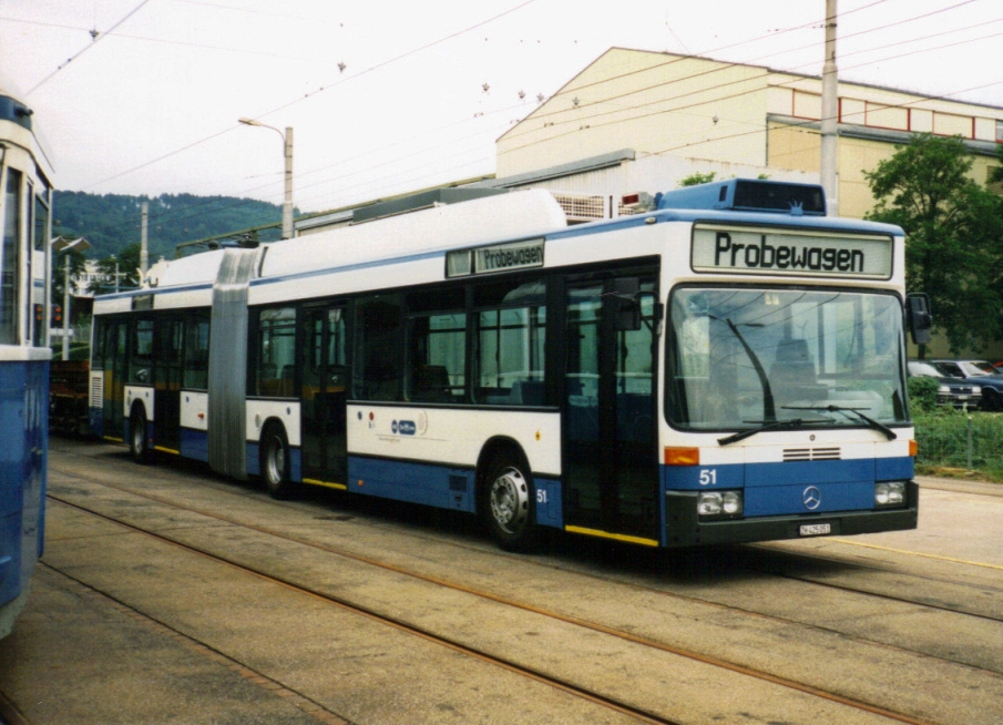 Цюрих, Mercedes-Benz O405GNTD № 51