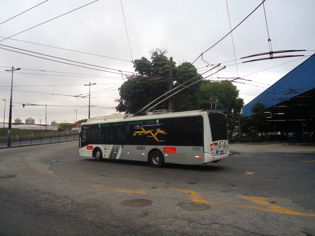 Сан-Паулу, Busscar Urbanuss Pluss LF № 7201