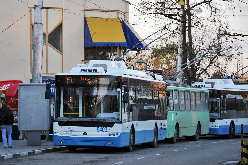 Troleibuzul din Crimeea, Bogdan T70115 nr. 8403