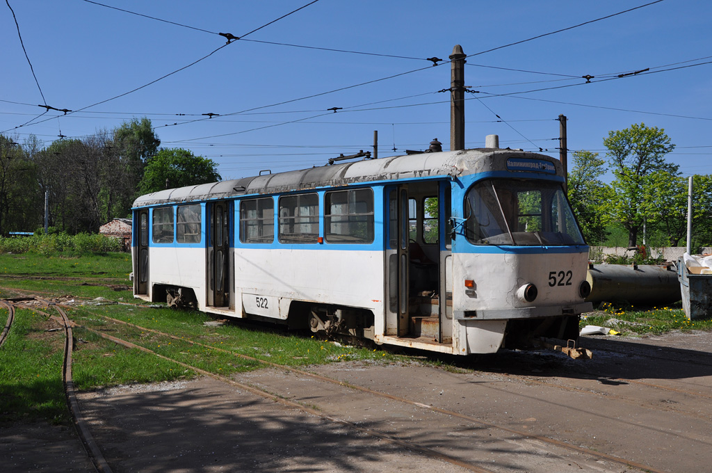 Калининград, Tatra T4D № 522