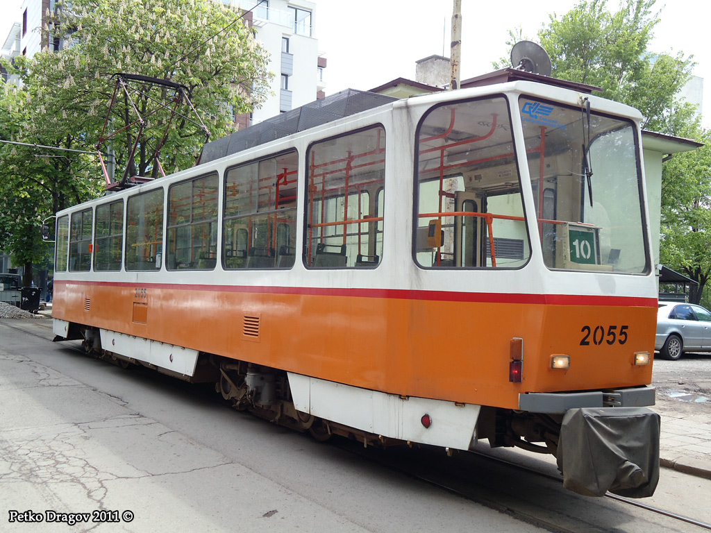 София, Tatra T6A2SF № 2055