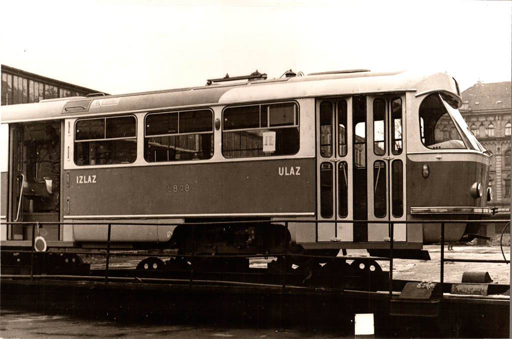Osijek, Tatra T3YU č. 6848