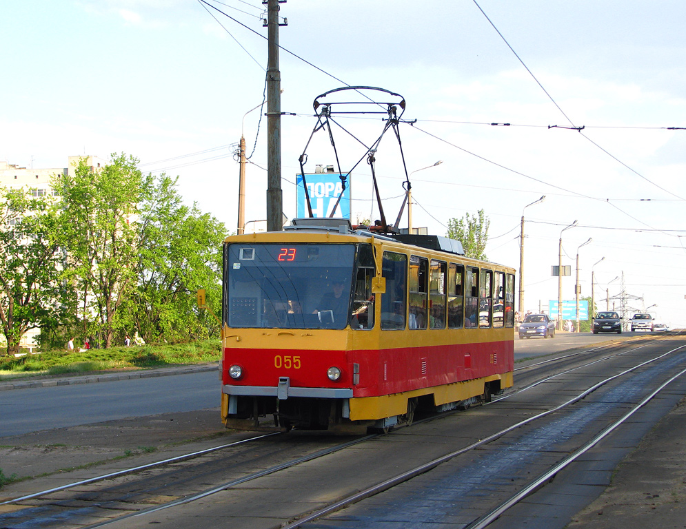 Kiiev, Tatra T6B5SU № 055