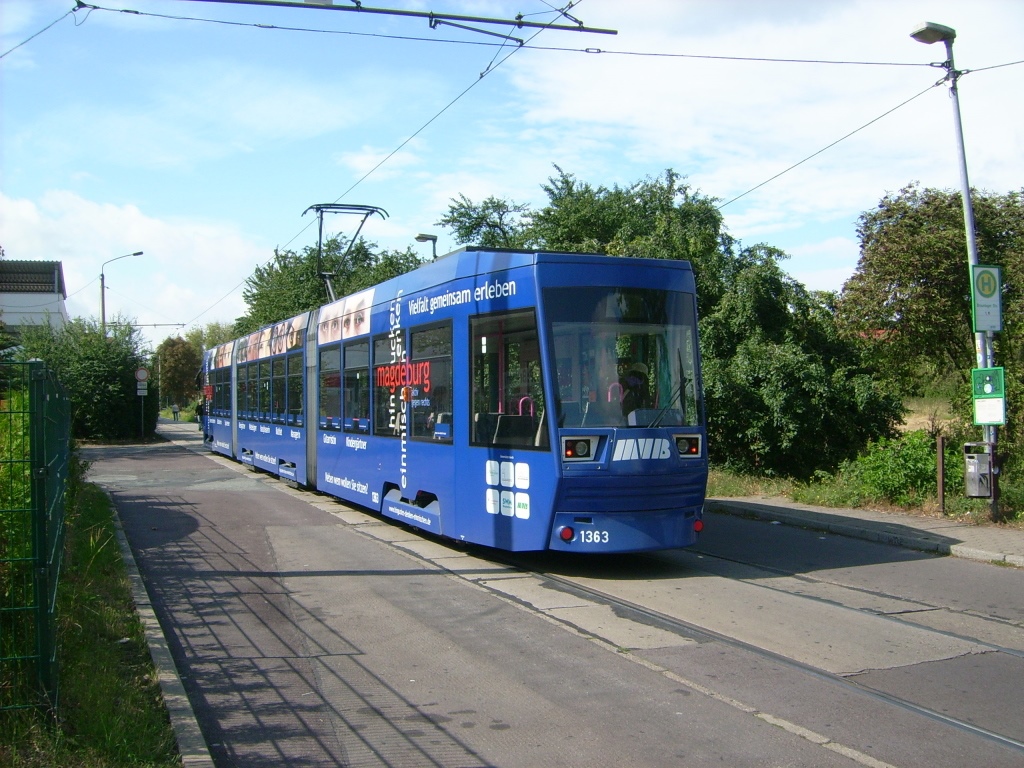 Magdeburg, Alstom NGT8D № 1363