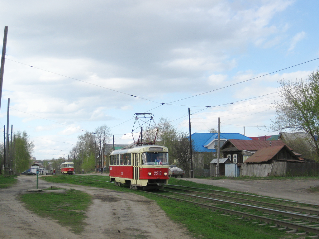 Iževska, Tatra T3SU (2-door) № 2213