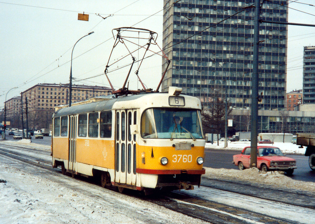 Maskava, Tatra T3SU № 3760