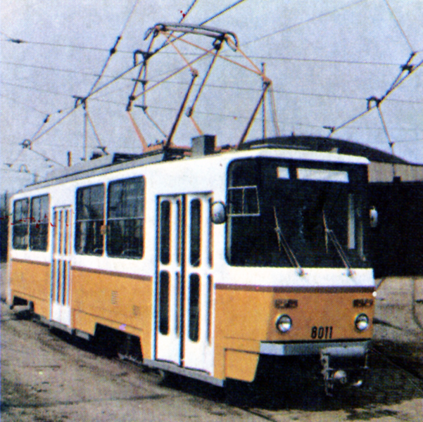 Prague, Tatra T5C5 № 8011