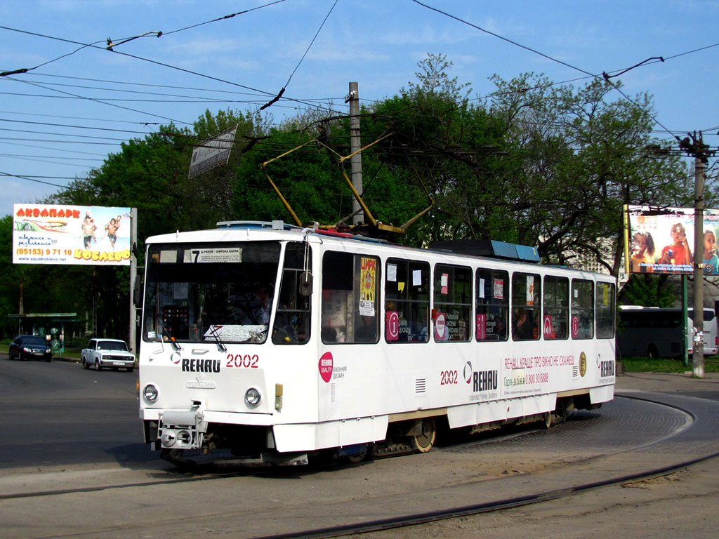 Mykolaiv, Tatra-Yug T6B5 # 2002