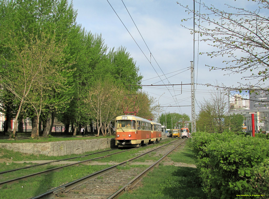 Yekaterinburg, Tatra T3SU Nr 163
