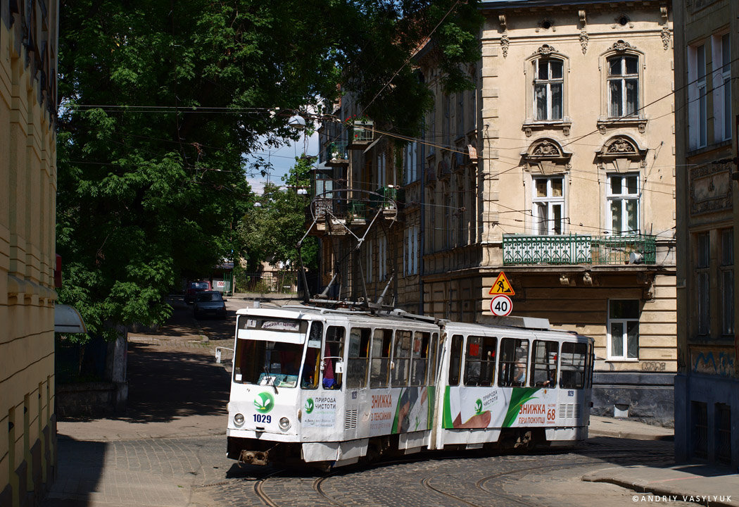 Lviv, Tatra KT4SU # 1029