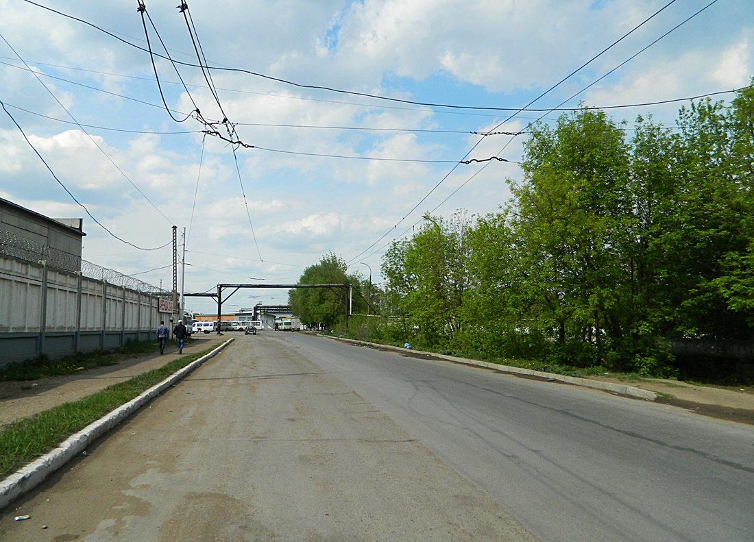 Ufa — Withdrawn trolleybus lines
