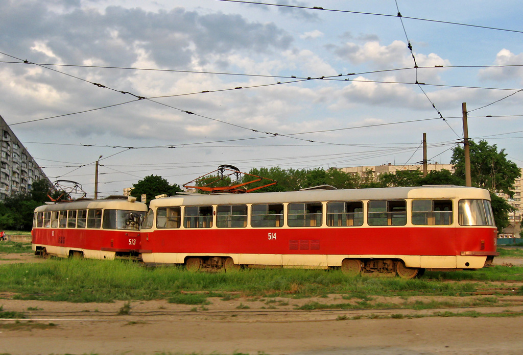 Харьков, Tatra T3SU № 514